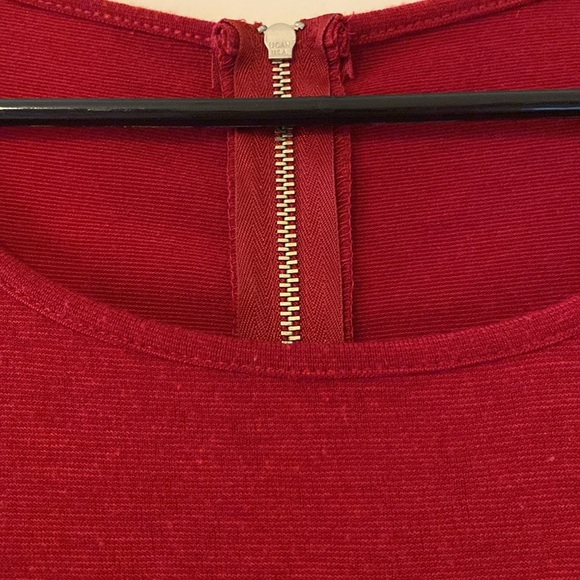 Maroon Knit Dress - Picture 6 of 8